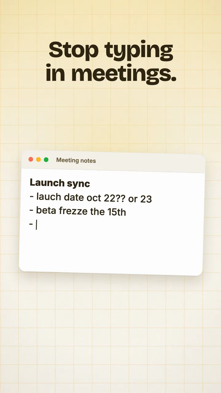 Record a meeting and get the summary in one tap